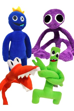 Roblox Rainbow Friends Simple Pelüş Oyuncak 4'lü Set Roblox Rainbow Friends Simple Pelüş Oyuncak 4'lü Set
